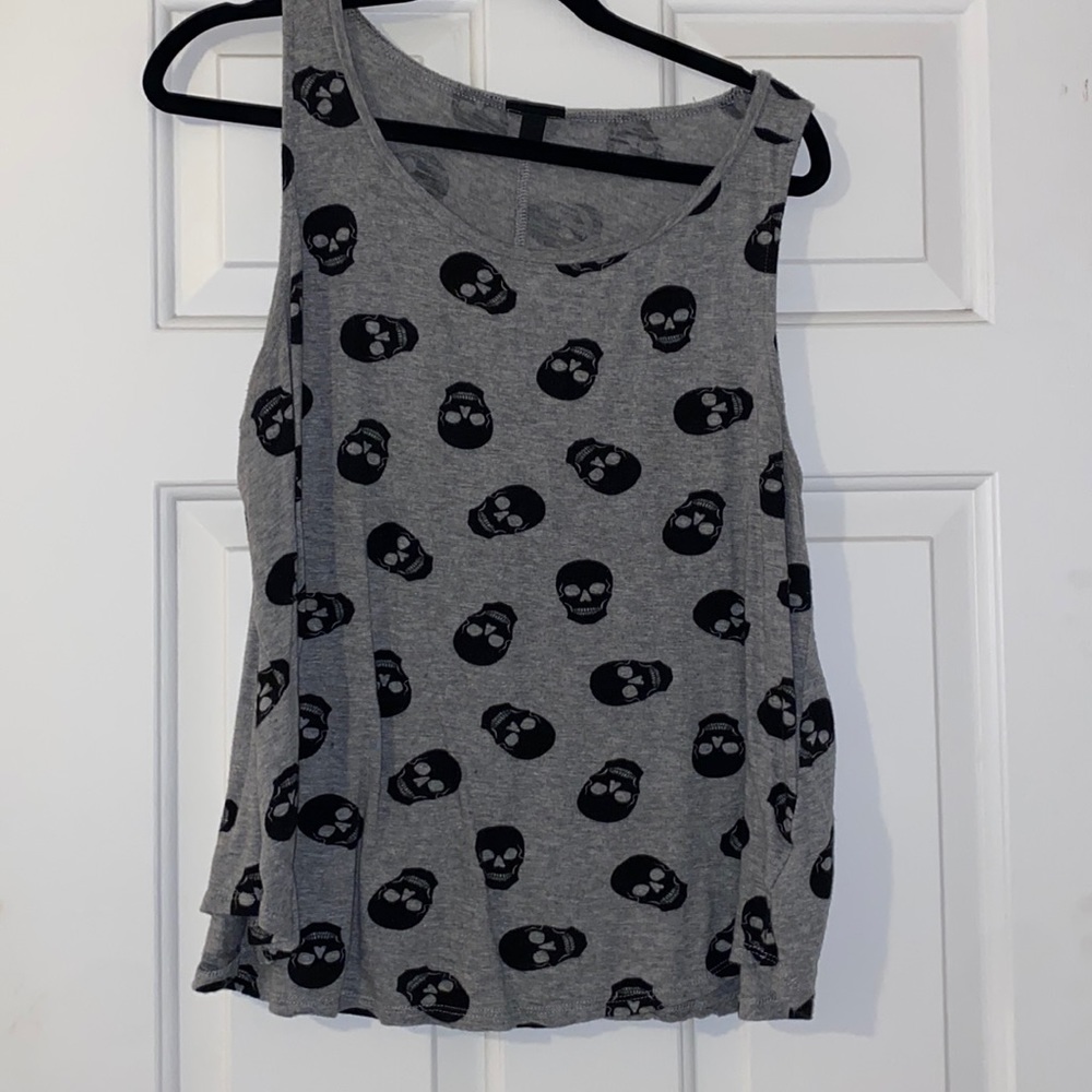 Torrid skull tank top